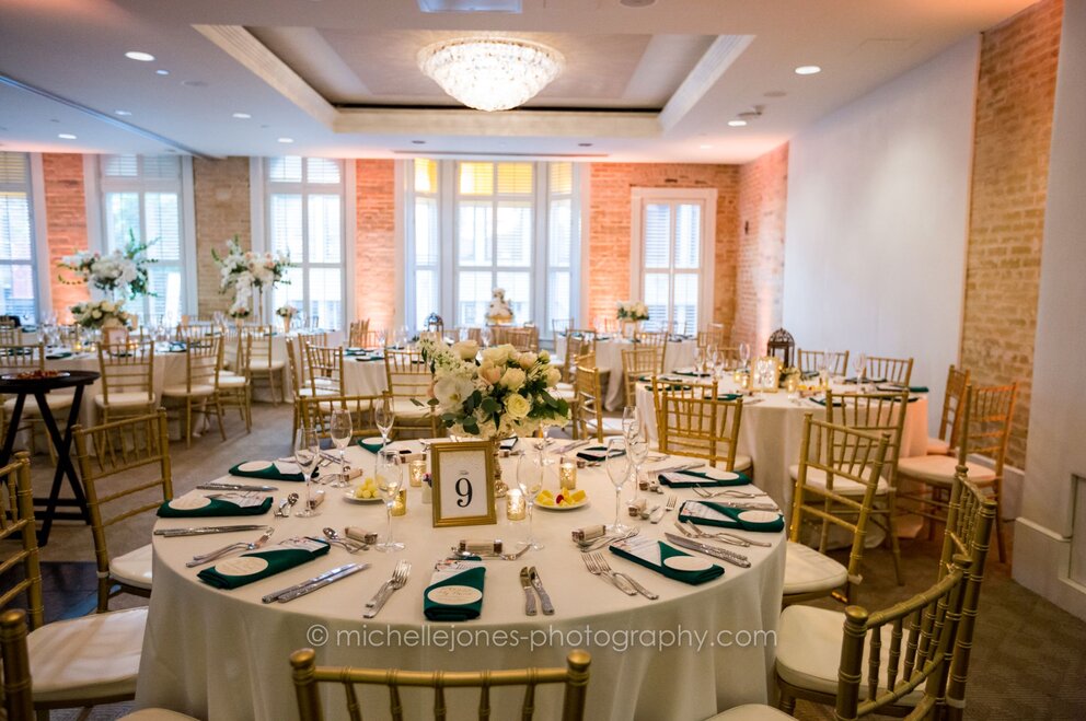 Riverwalk wedding setting